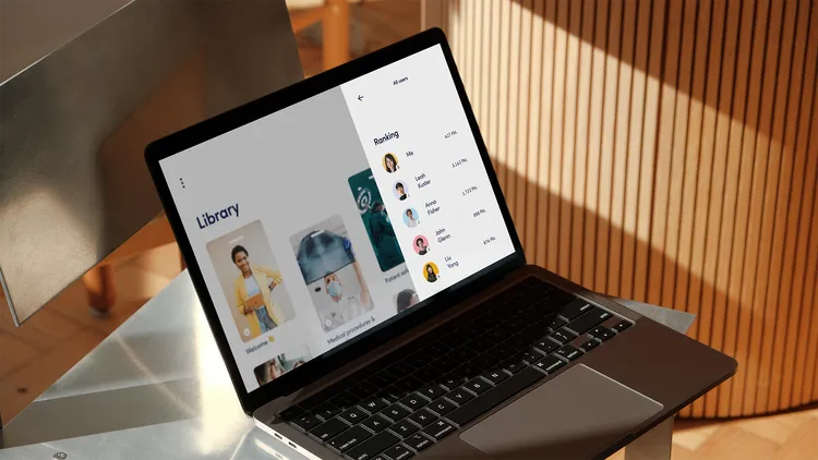 Laptop mit geöffnetem Ureka App Ranking