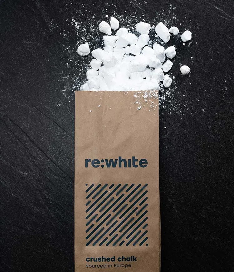 Rewhite crushed chalk Verpackung